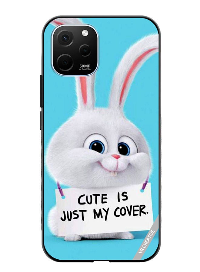 VR CREATIVE Protective Case Cover For Huawei Enjoy 50z Cute Is Just My Cover Design Multicolour - Image 1