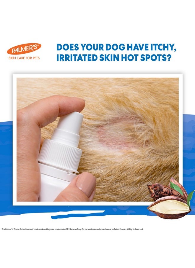 Palmer's for Pets Palmer's for Pets Itch & Hot Spot Relief Spray with Cocoa Butter 8oz; Dog Skin Conditioner Spray with Vitamin E and Cocoa Butter, Skin Allergy Spray for Dogs  - Image 2