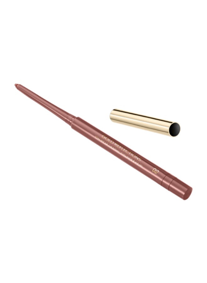 KIKO MILANO Gold Reflections 10H Wear Graphic Eyeliner And Kajaloasis Bronze  - Image 1
