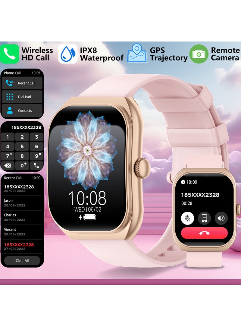 رولستيمي سوار ذكي جديد مقاوم للماء ، ساعة بلوتوث ذكية ، شاشة كبيرة مقاس 2.01 بوصة عالية الدقة تعمل باللمس بالكامل ، يدعم الرد/إجراء مكالمات بلوتوث لاسلكية ، أوضاع رياضية متعددة ، مراقبة صحية ، شريحة نظام تحديد المواقع العالمي المدمجة ، جهاز ذكي يمكن ارتداؤه، ساعة ذكية ، آر تي زد 172 - Image 1