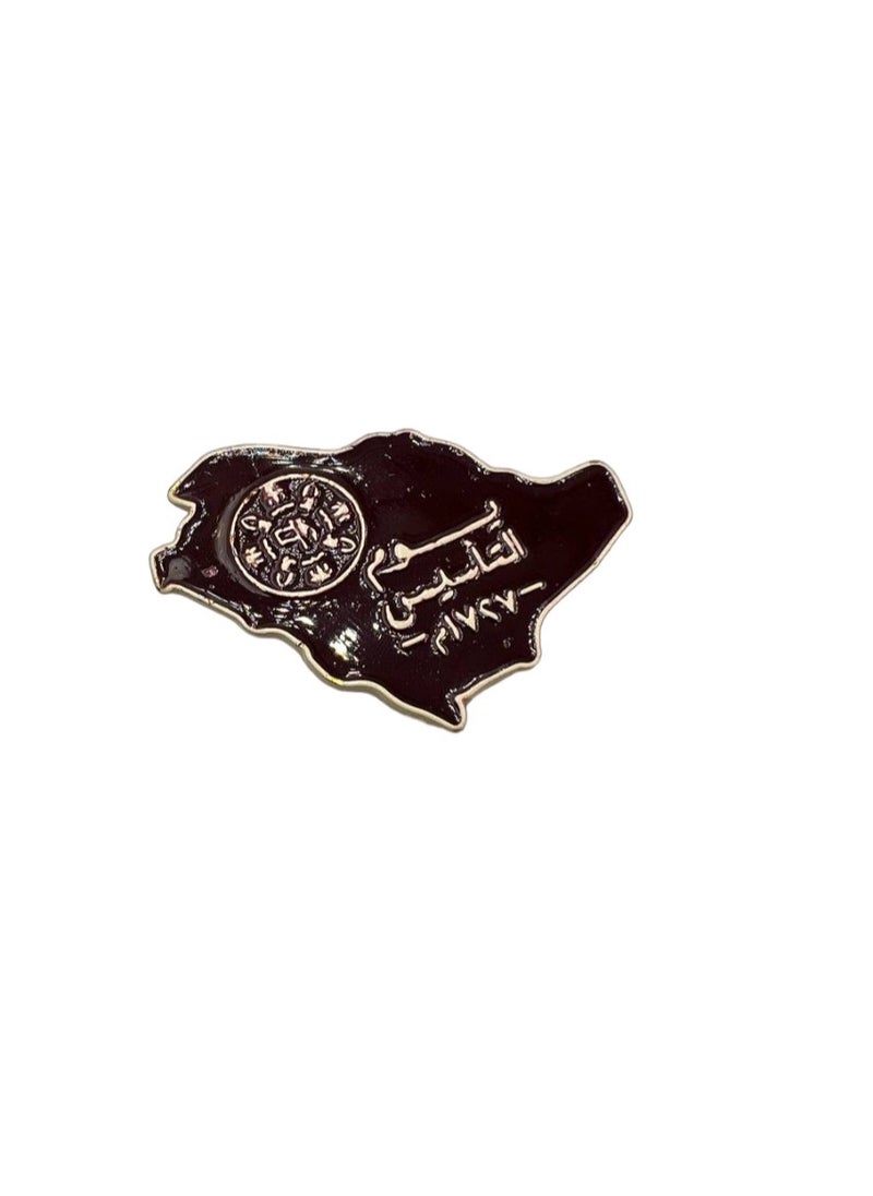 Generic - Metal Saudi Founding Day Brooch - Image 1