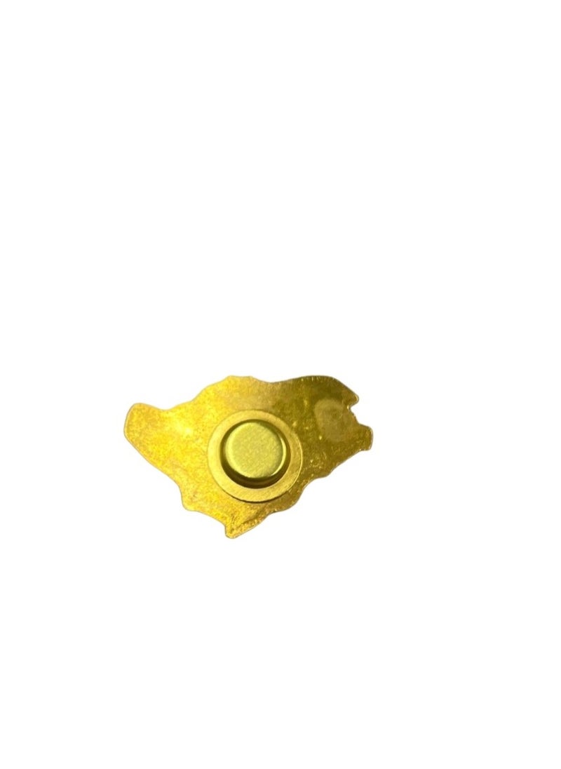 Generic - Metal Saudi Founding Day Brooch - Image 1