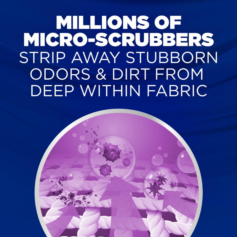 Arm & Hammer منظف الغسيل السائل من ARM & HAMMER™ بتركيبة تنظيف عميق لإزالة الروائح، مزيل روائح الغسيل، عطر انفجار مشع، 150 أونصة سائلة، 100 غسلة - Image 5