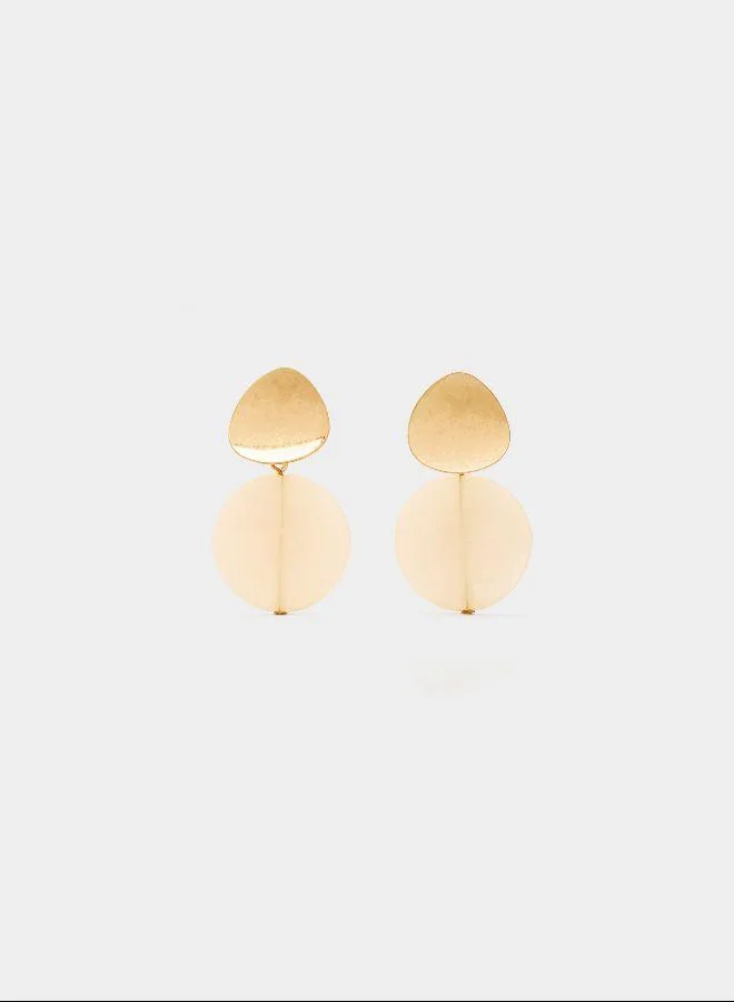 بارفوا أقراط دائرية مع راتنج