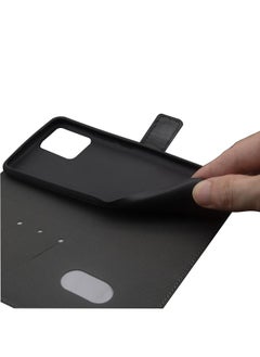 IDEWEI Case For Motorola Moto G55 5G Two-color Splicing Leather Phone Case  - Image 4