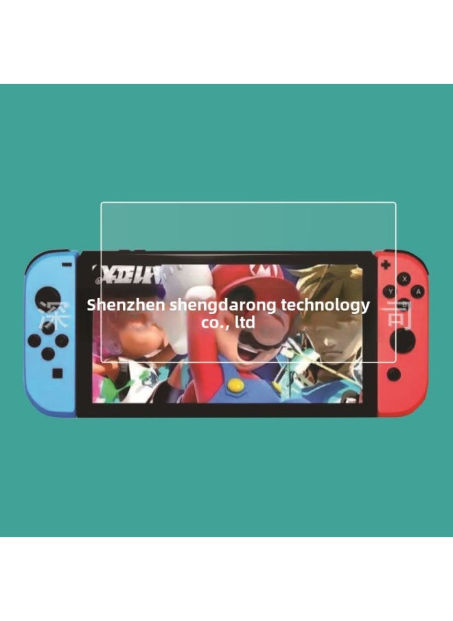 Generic Suitable For Nintendo Switch2 Tempered Film Handset Switch 2 Glass Film Eye Protection Purple Light Film Switch2-Color:Switch2-Size:High-definition High-aluminum Tempered Film With Curved Edges (bare Chip + Pearl Cotton Bag)  - Image 3
