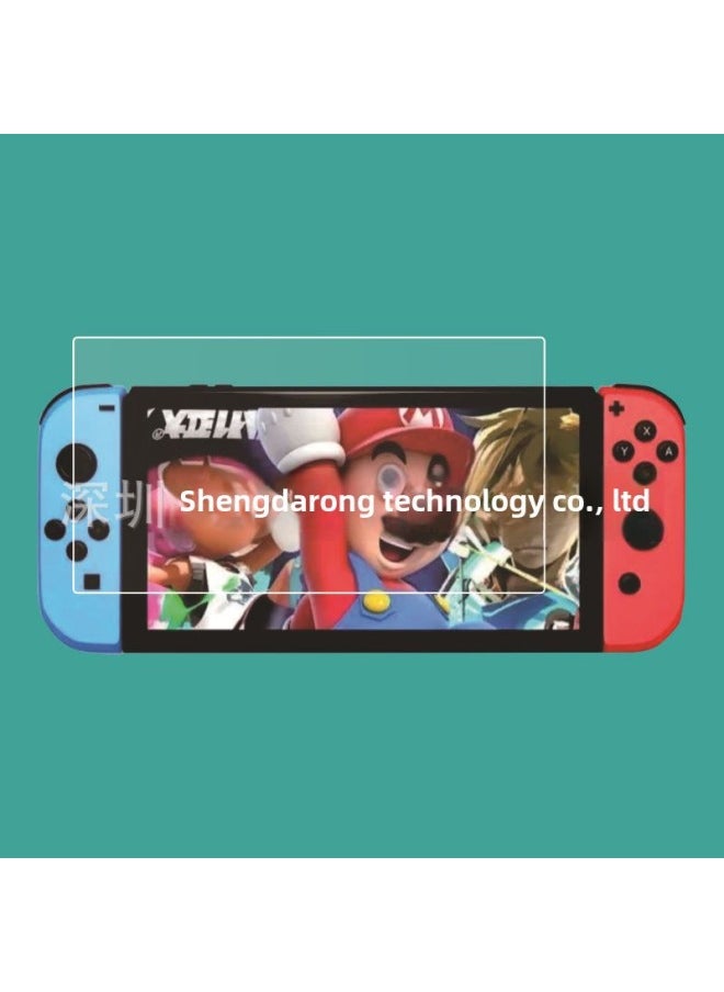 Generic Suitable For Nintendo Switch2 Tempered Film Handset Switch 2 Glass Film Eye Protection Purple Light Film Switch2-Color:Switch2-Size:High-definition High-aluminum Tempered Film With Curved Edges (bare Chip + Pearl Cotton Bag)  - Image 4