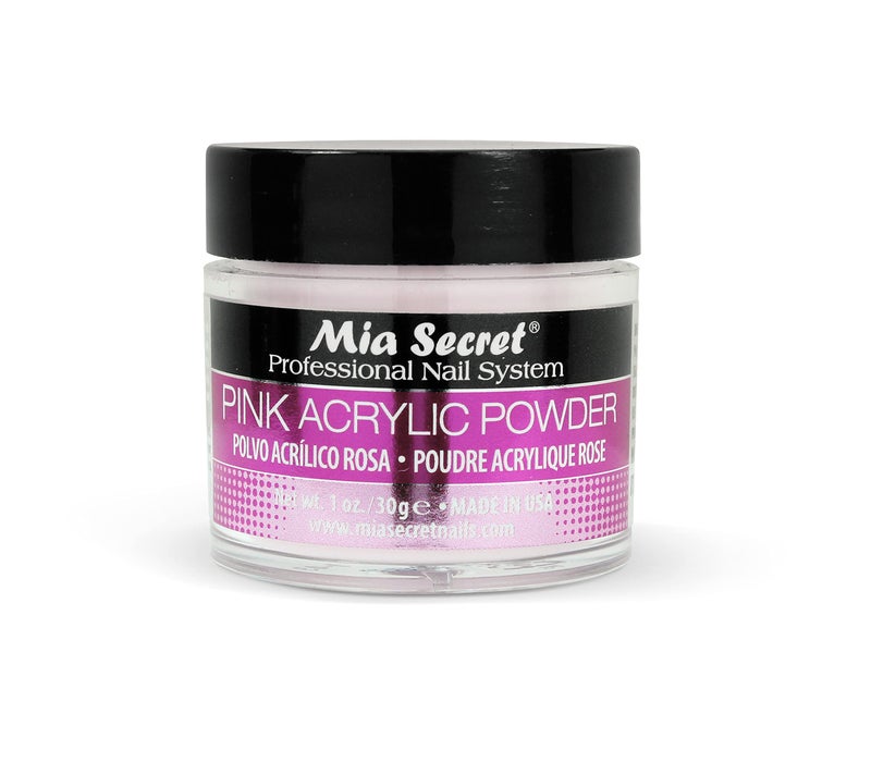 Mia Secret Professional Acrylic Nail System Pink Acrylic Powder 1 OZ - Image 1