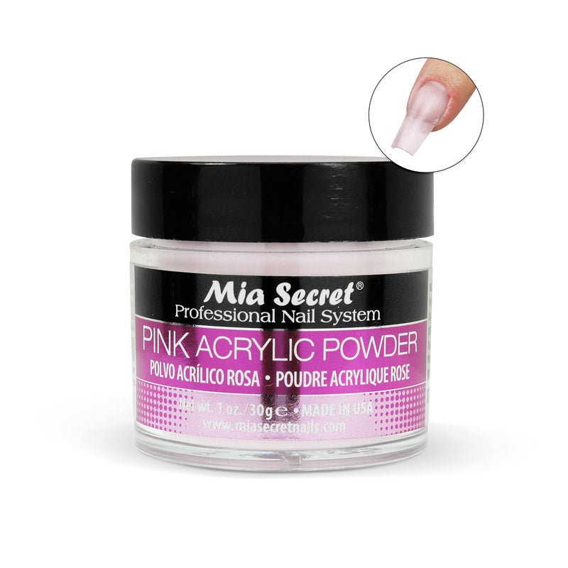 Mia Secret Professional Acrylic Nail System Pink Acrylic Powder 1 OZ - Image 3
