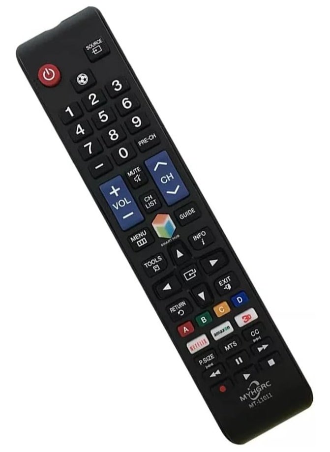 Neo Classic Replacement REMOTE CONTROL FIT FOR ALL SAMSUNG TV 3D SMART TV - PLASMA - LCD- LED MODEL: MTL1011  - Image 1