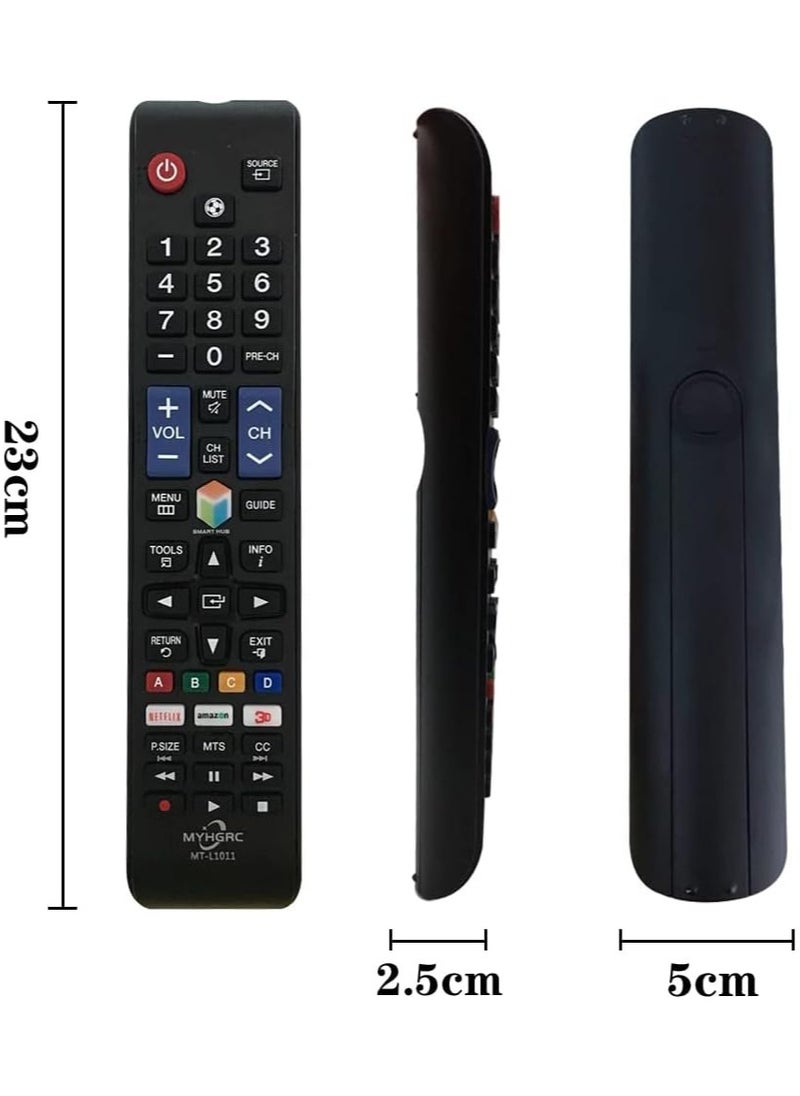 Neo Classic Replacement REMOTE CONTROL FIT FOR ALL SAMSUNG TV 3D SMART TV - PLASMA - LCD- LED MODEL: MTL1011  - Image 2