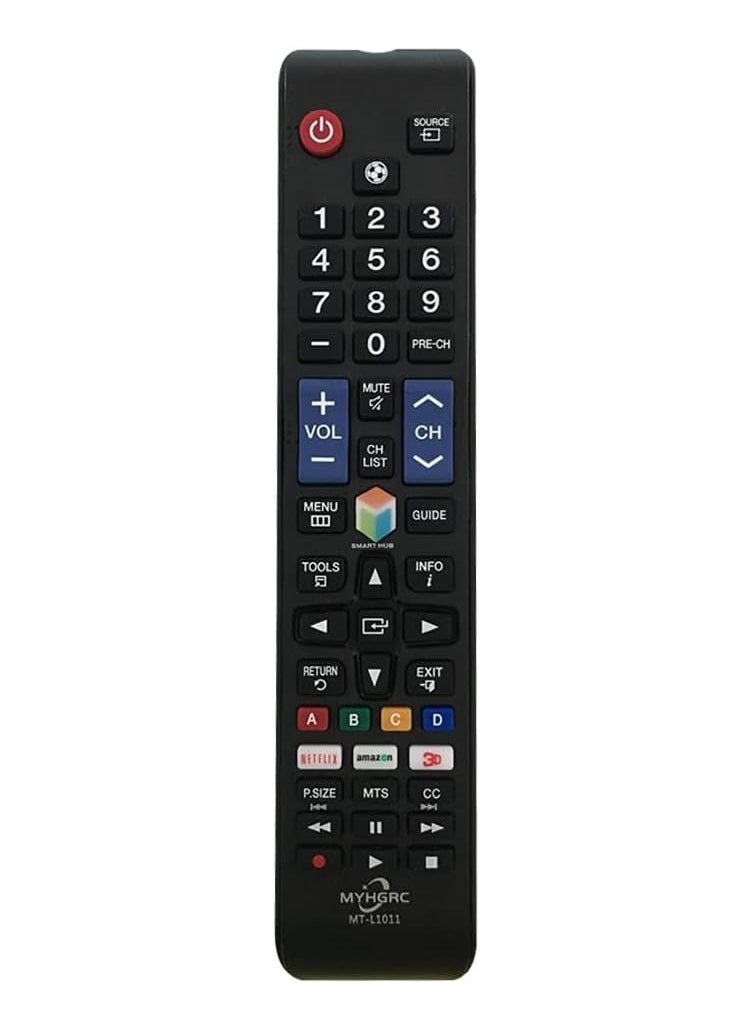 Neo Classic Replacement REMOTE CONTROL FIT FOR ALL SAMSUNG TV 3D SMART TV - PLASMA - LCD- LED MODEL: MTL1011  - Image 3