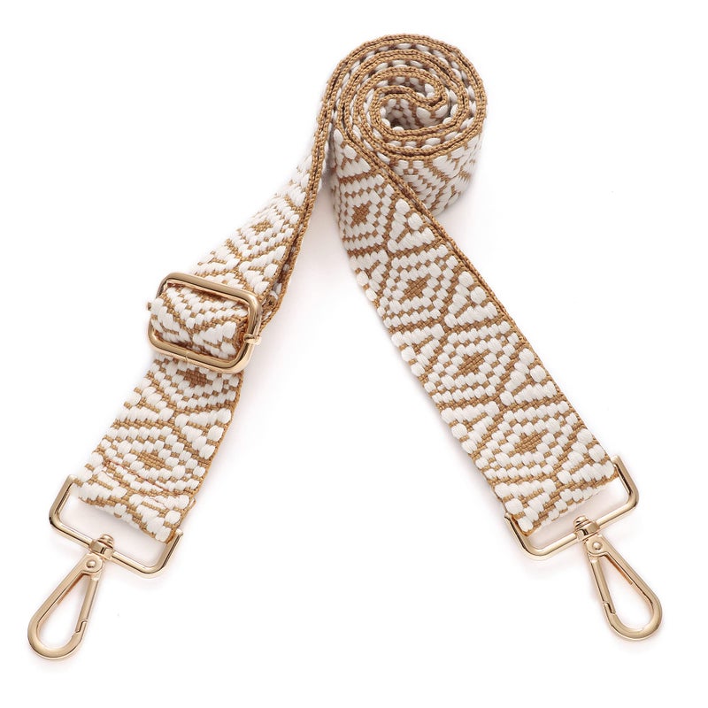 S-Jacorry Purse strap replacement Crossbody strap replacement straps for handbags Purses straps Wide Shoulder Strap Adjustable Canvas Straps Replacement Belts - Image 2
