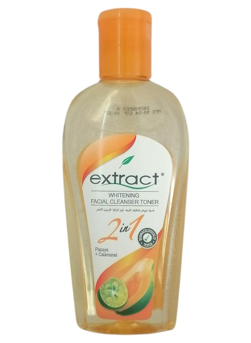 منظف ​​ومنظف للوجه بخلاصة البابايا والكلامانسي 135 مل