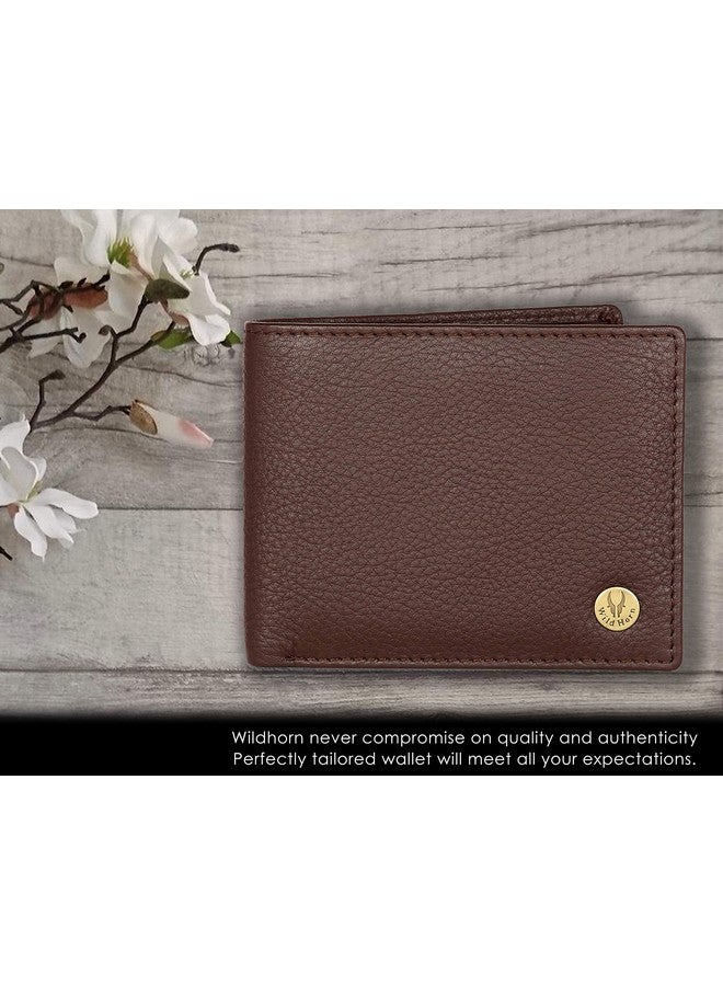 Wildhorn محفظة جلدية بنية للرجال من وايلدهورن - Image 2