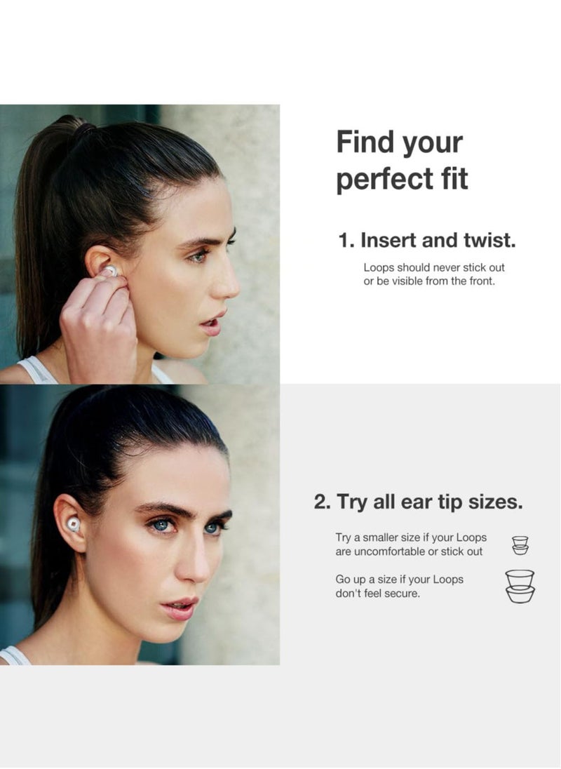 joyzzz - Ear Plugs for Sleeping Noise Cancelling, Immersive Silicone Noise Cancelling Earplugs for Sleeping, Studying, Working, Traveling, Swimming (-33dB) (Grey) - Image 1