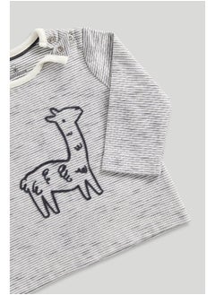 mothercare Grey T-Shirt and Jogger Set  - Image 3