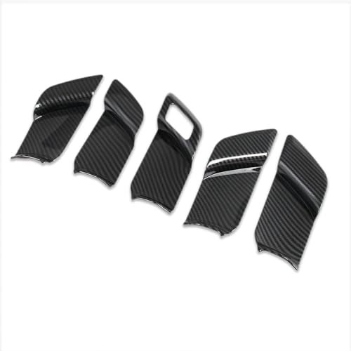 Beautost for Toyota Prius 2023 2024 2025 2026 Interior Door Handle Bowl Panel Cover Trims Carbon Fiber Black - Image 1