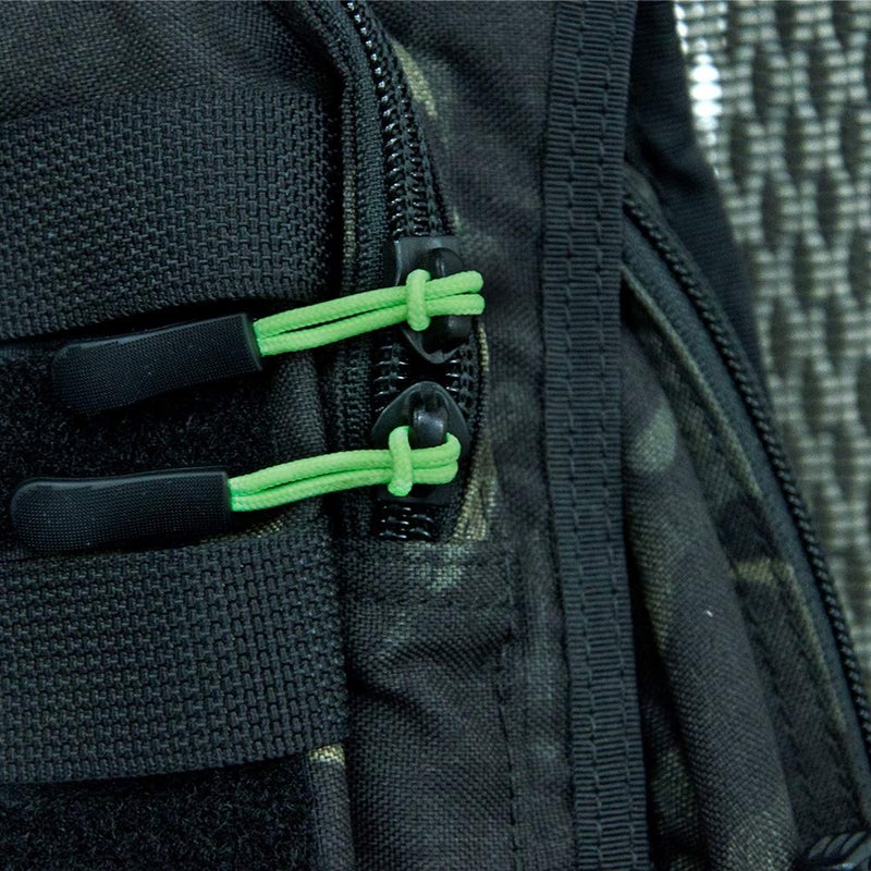 DYZD Durable Zipper Pulls Tab Tags Cord Pulls Zipper Extension Zip Fixer For Backpacks  Jackets  Luggage  Purses  Handbags (10Pcs  Green) - Image 3