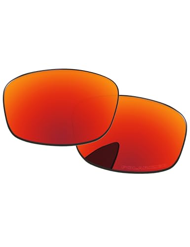 PapaViva Replacement Lenses for Oakley Si Ballistic Shocktube OO9329 Sunglass Fire Red Polarized - Image 3
