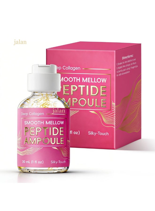 jalan Collagen Smooth Peptide Gold Foil Ampoule 30ml – Anti-aging, Firming, Brightening, Hydrating, Moisturizing, and Repairing Skin. - Image 1