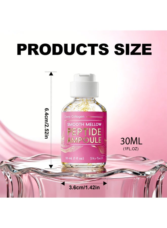 jalan Collagen Smooth Peptide Gold Foil Ampoule 30ml – Anti-aging, Firming, Brightening, Hydrating, Moisturizing, and Repairing Skin. - Image 2