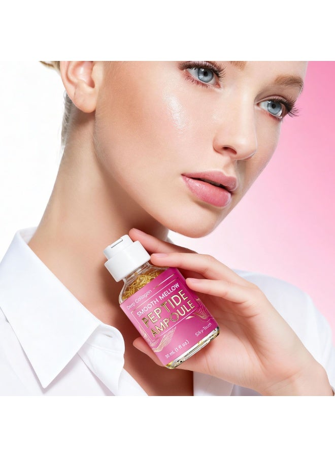 jalan Collagen Smooth Peptide Gold Foil Ampoule 30ml – Anti-aging, Firming, Brightening, Hydrating, Moisturizing, and Repairing Skin. - Image 5