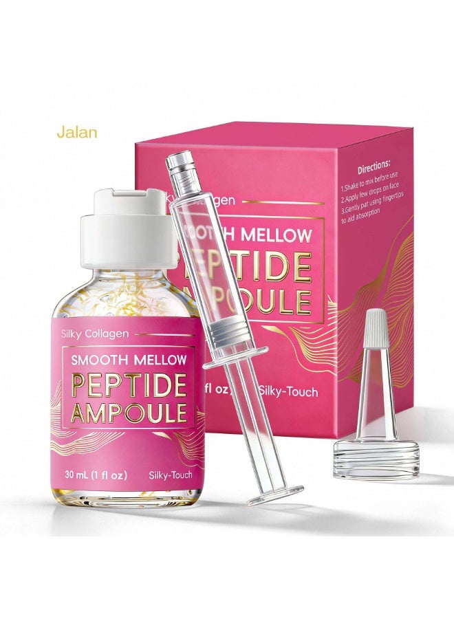 jalan Collagen Smooth Peptide Gold Foil Ampoule 30ml – Anti-aging, Firming, Brightening, Hydrating, Moisturizing, and Repairing Skin. - Image 1