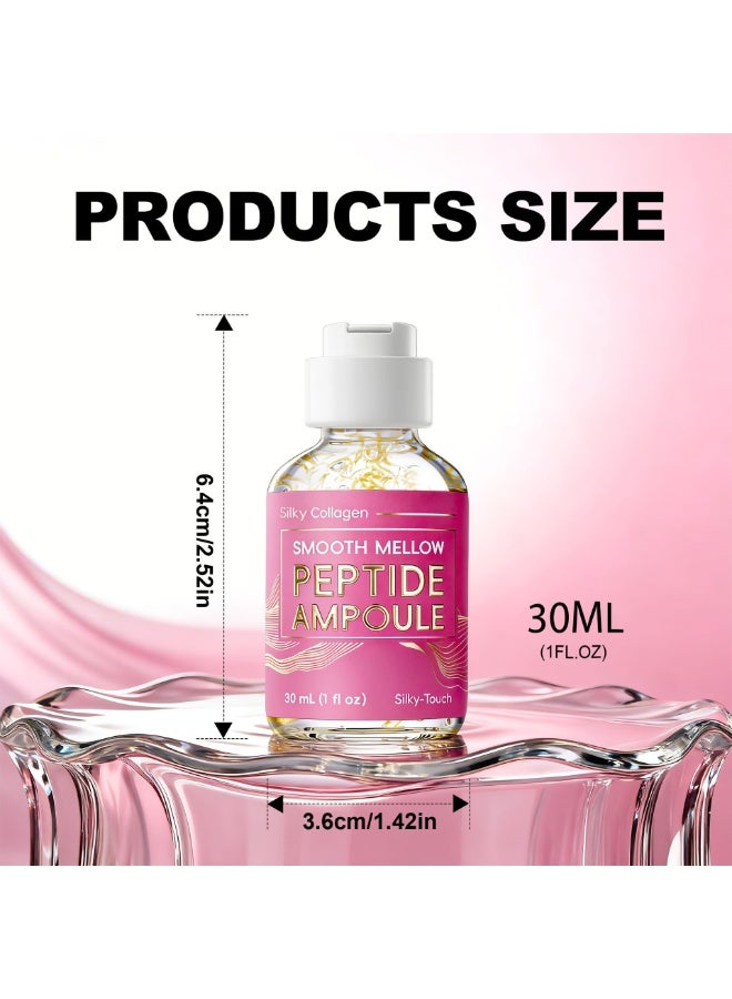 jalan Collagen Smooth Peptide Gold Foil Ampoule 30ml – Anti-aging, Firming, Brightening, Hydrating, Moisturizing, and Repairing Skin. - Image 4