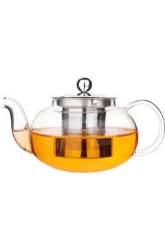 Tealand Borosilicate Heat Resistant Glass Teapot with Removable Stainless Steel Infuser for Loose Tea and Tea Maker ( 0.8 Liter)  - Image 1