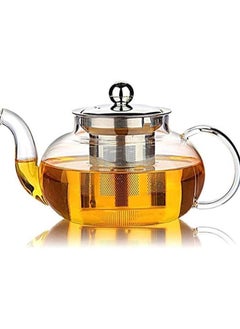 Tealand Borosilicate Heat Resistant Glass Teapot with Removable Stainless Steel Infuser for Loose Tea and Tea Maker ( 0.8 Liter)  - Image 2