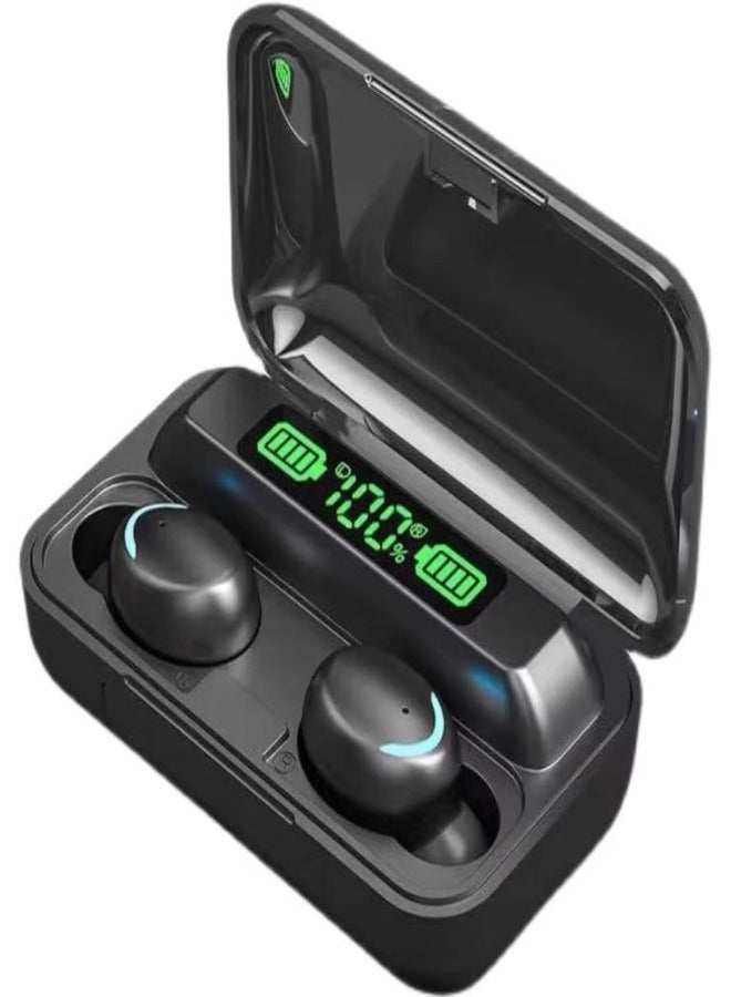 True Wireless Bluetooth Earbuds – In-Ear Headphones with Noise Cancellation, Touch Control, HD Stereo Sound, Built-in Mic, Fast Charging Case – iOS/Android Compatible - Image 1