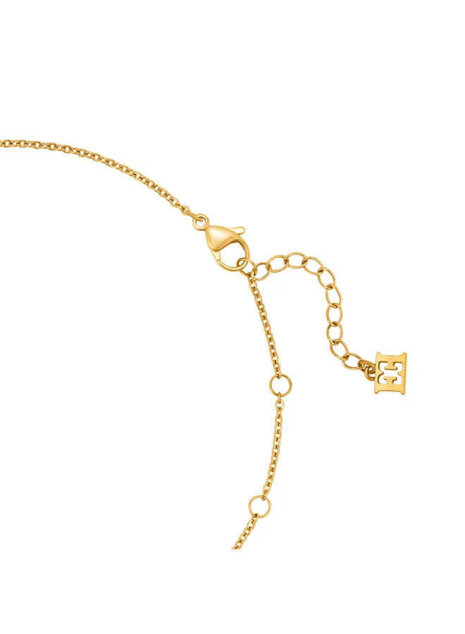 Escada  Madelene Rose Gold & Yellow Plated Stainless Steel Necklace for Women 360mm for Women | Best Price UAE