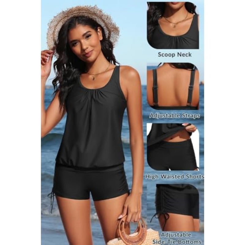 womens Tankini Tankini Set - Image 3