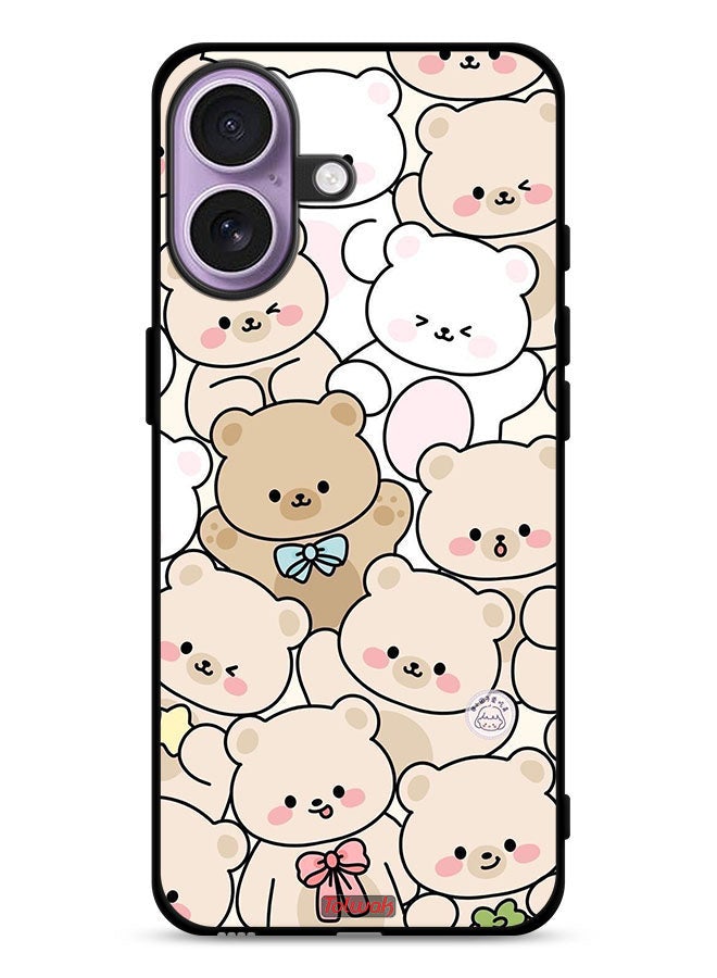 Tolwak Apple iPhone 17 Protective Case Cover Bears Pattern - Image 1