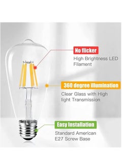 Next Life 33 FT Outdoor String Light with 20 Weatherproof Hanging Sockets and lamps, Heavy Duty Decorative Cafe Patio Lights for Garden  - Image 2