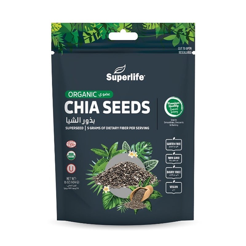 SUPERLIFE CHIA SEEDS 454GM : 08205 - Image 2