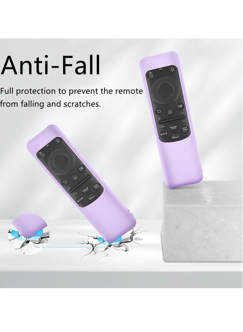 Captaintech Silicone Protective Case for Samsung Smart Solar Cell Remote Control - 2023 Models TM2360E, TM2361E, BN59-01432A, BN59-01432J, BN59-01432B, Anti-Slip, Shockproof, Glow in the Dark Silicone Cover - Image 3