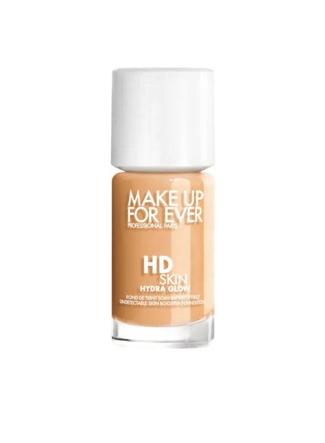 Make Up For Ever HD Skin Hydra Glow Foundation 2Y32 Warm Caramel 30ml - Image 1