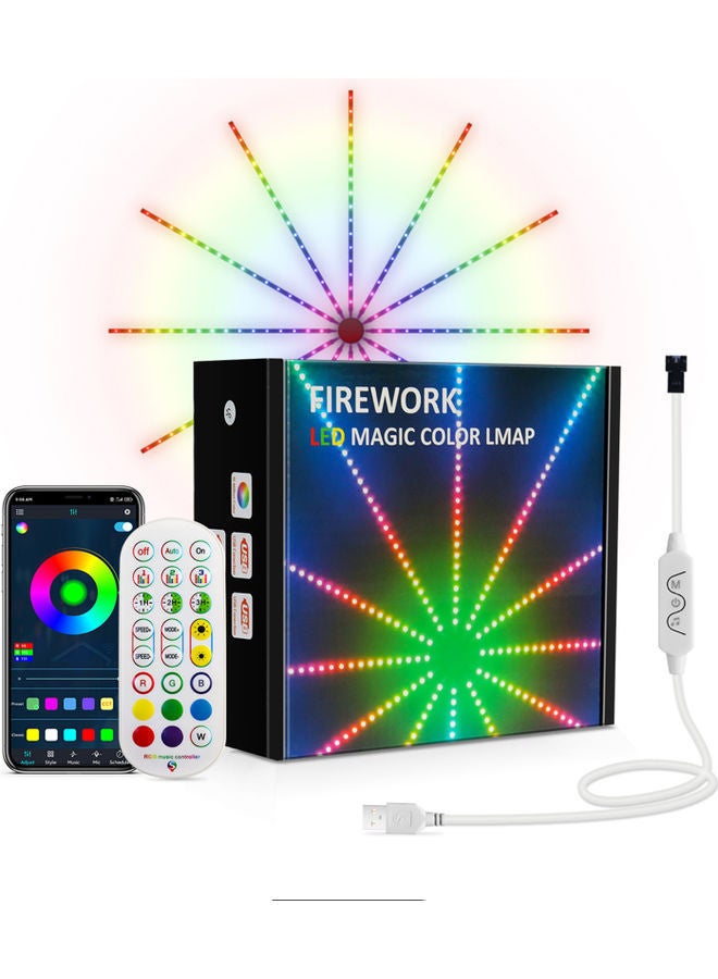 NIBEMINENT Intelligent RGB Dimming Atmospheres Decorative Lamp White 14.00 X 5.50 12.50cm - Image 1