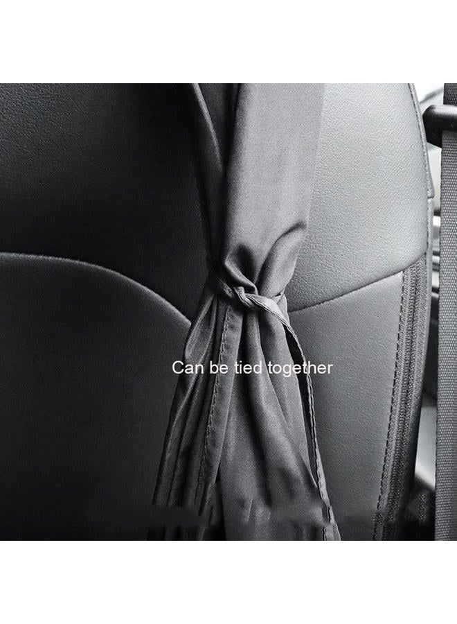 Ovege Car Divider Curtains Sun Shade-Privacy Travel Nap Night Car Camping Detachable Simple Curtain(Black, Back Seat-1pcs) - Image 5