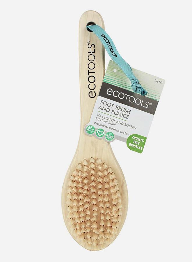 Eco Tools Bamboo Foot Brush and Pumice Stone - Image 2