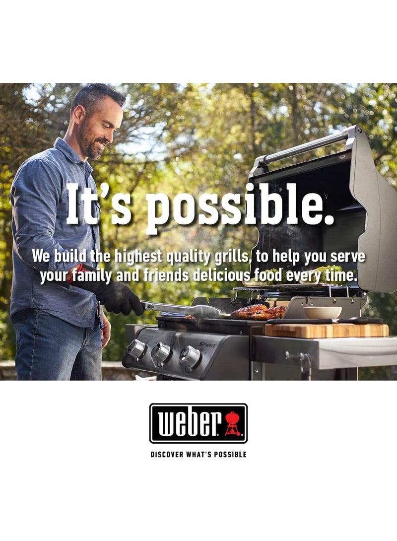 Weber Stainless Steel Polish Spray 12oz – BBQ Grill Cleaner & Shine Spray for Stainless Steel Surfaces, Removes Grease, Fingerprints & Streaks, Leaves Protective Finish for Outdoor Grills - Image 3