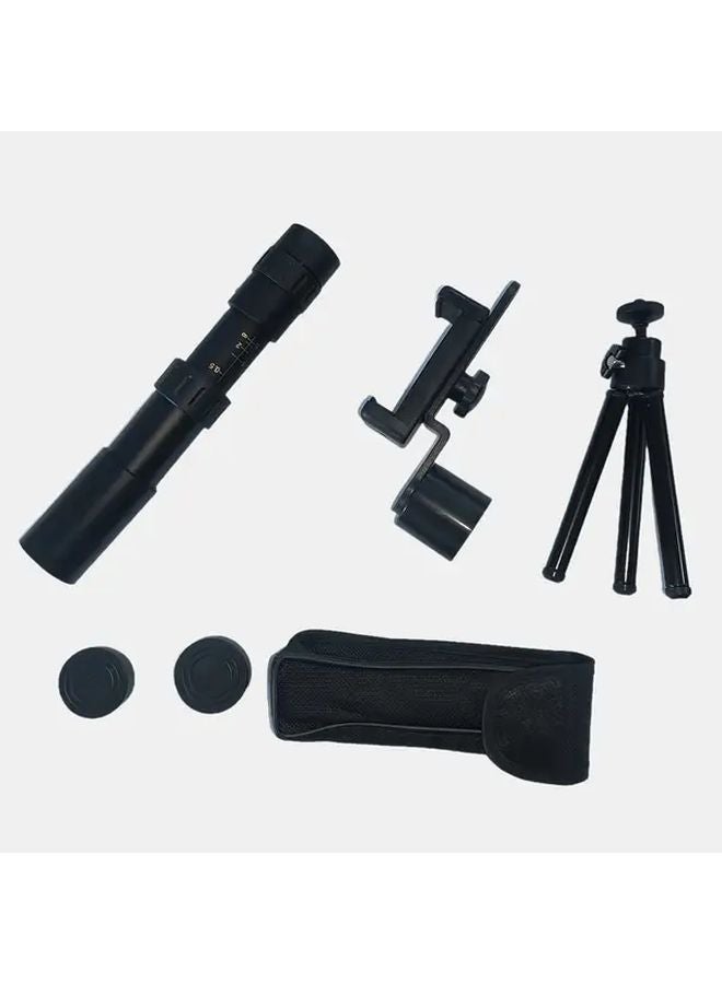 Black Portable Adjustable Focus Single Lens For Mobile Phone Photography - Image 1