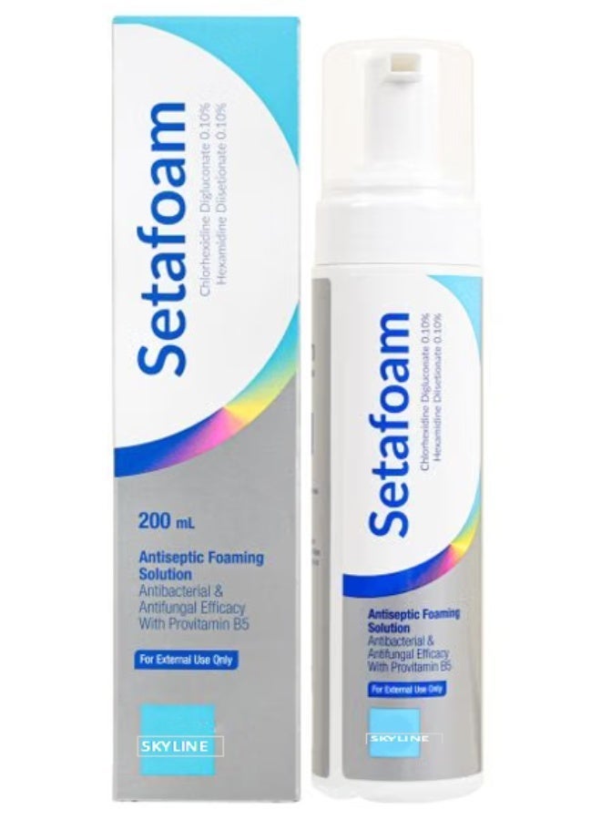 سكاي لاين غسول رغوي مطهر من سيتا فوم 200 مل - منظف للبشرة مضاد للبكتيريا - Image 2