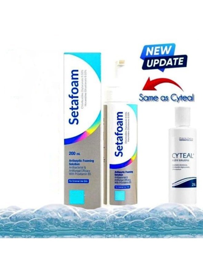 سكاي لاين غسول رغوي مطهر من سيتا فوم 200 مل - منظف للبشرة مضاد للبكتيريا - Image 4