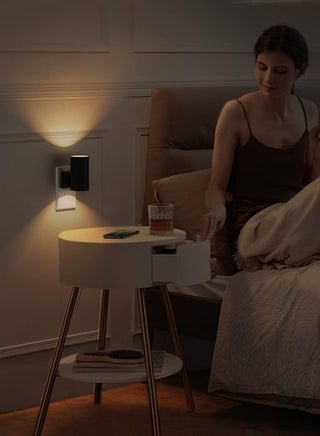 LED Night Light Plug in, Modern Night Lights Plug into Wall, Dusk to Dawn Sensor, Soft White 3000K, 0-100LM Adjustable Brightness, Dimmable Night Lights for Hallway Bedroom Stairway, 1 Pack - view 5