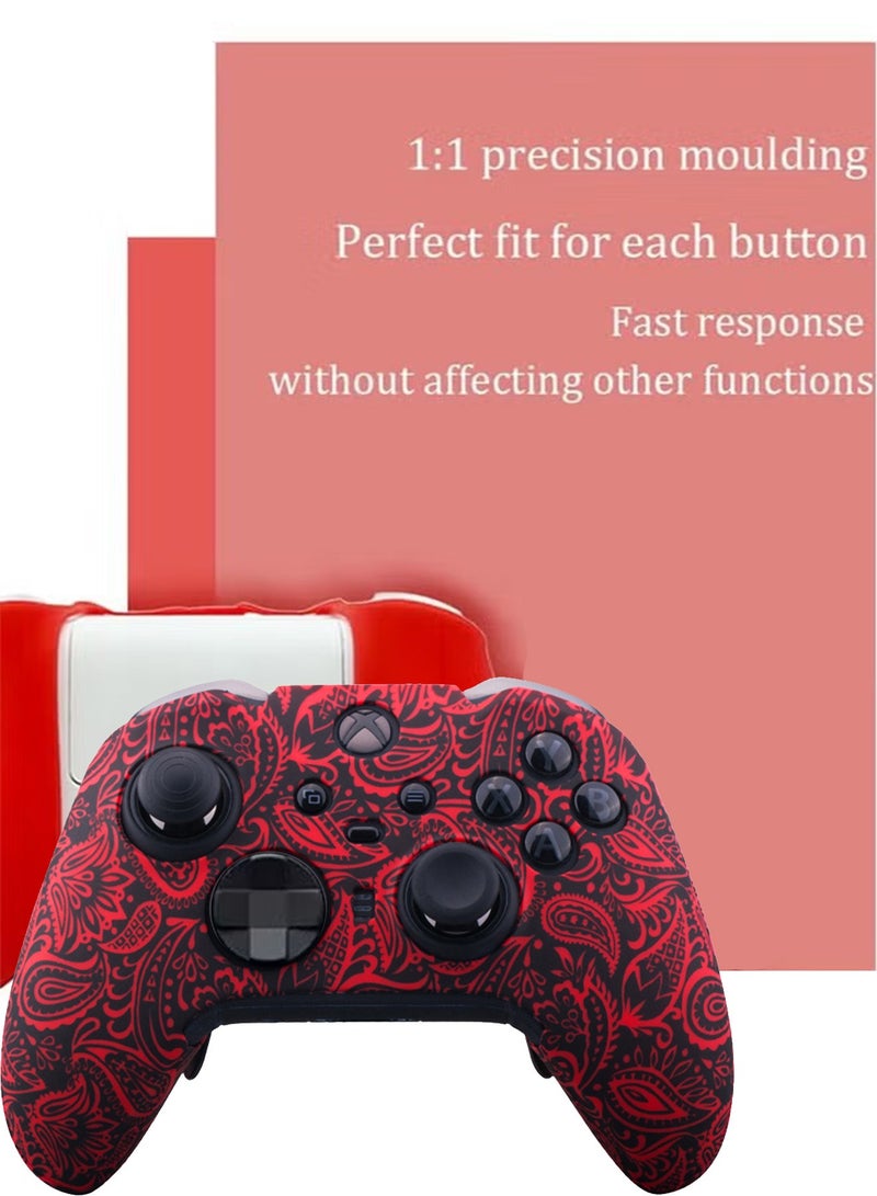 Soft Silicone Protective Case Cover for Xbox Series S/X Controller with Non-Slip No Interference Skin Protector Case Full Protection Cover for Xbox Series S/X Wireless Controller - Image 2