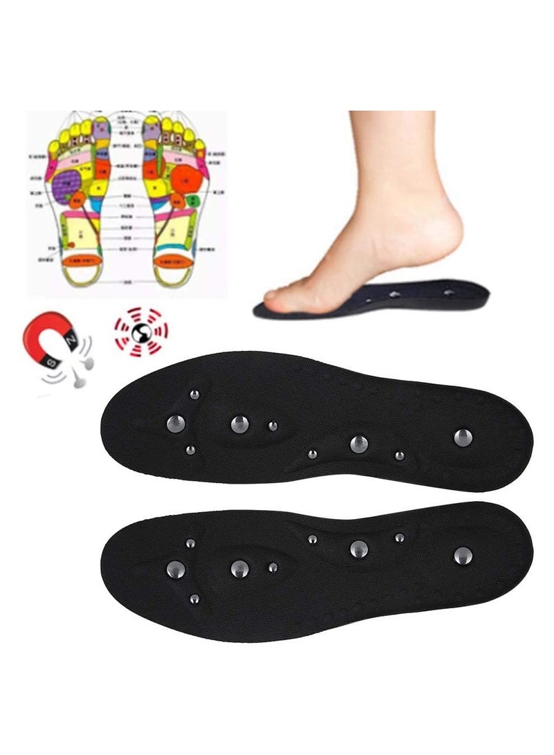 Zikra Massaging Insole Acupressure Magnet Massage Foot Insole Anti-Fatigue Foot Pain Insole Helps Burn Fat Support Washable and Cutable M39-43 - Image 3