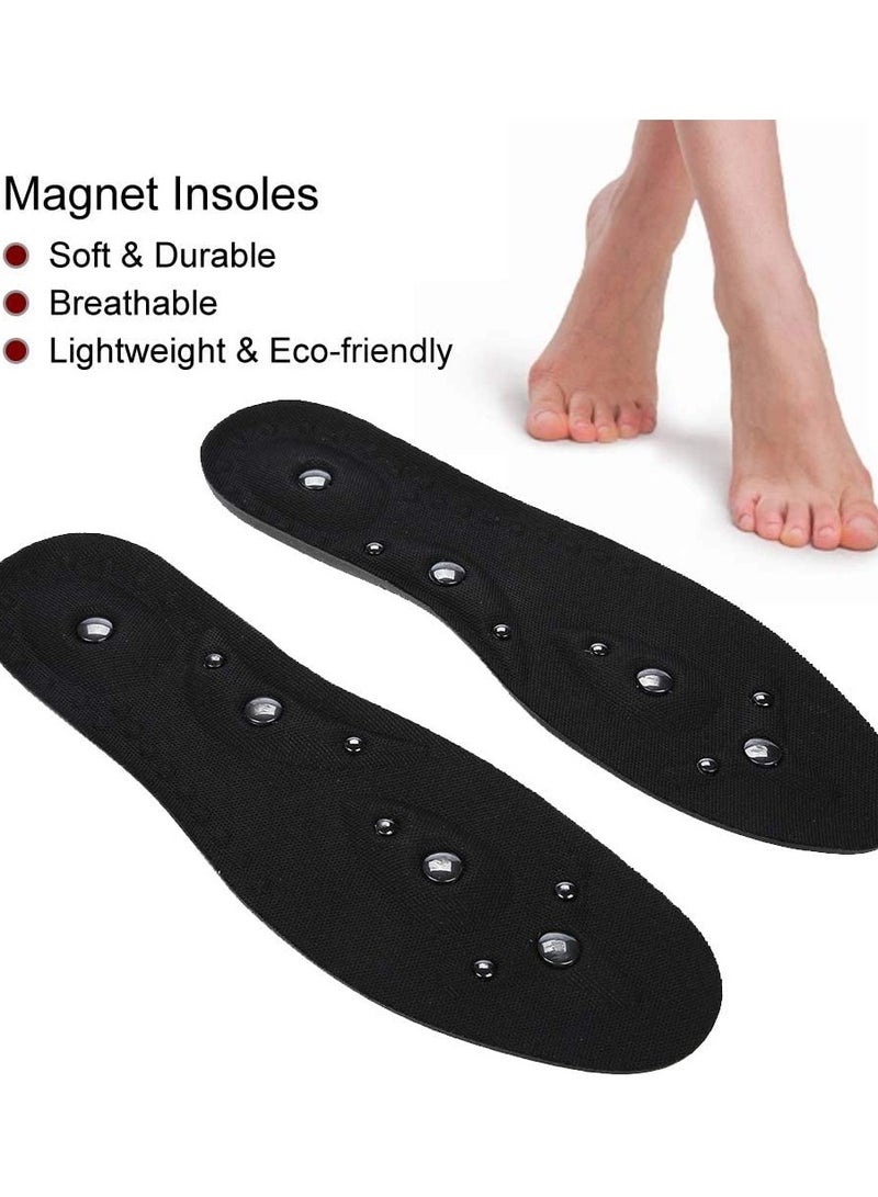 Zikra Massaging Insole Acupressure Magnet Massage Foot Insole Anti-Fatigue Foot Pain Insole Helps Burn Fat Support Washable and Cutable M39-43 - Image 2